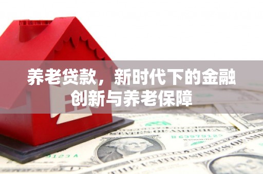 明光养老贷款，新时代下的金融创新与养老保障