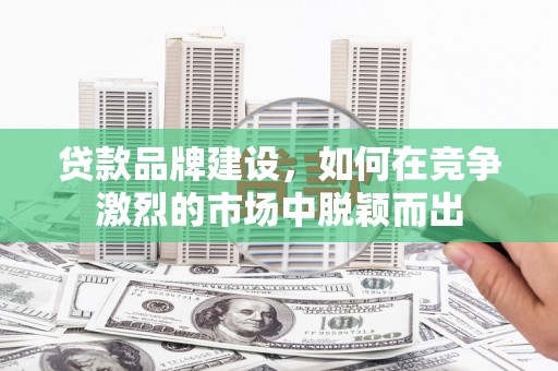 明光贷款品牌建设，如何在竞争激烈的市场中脱颖而出