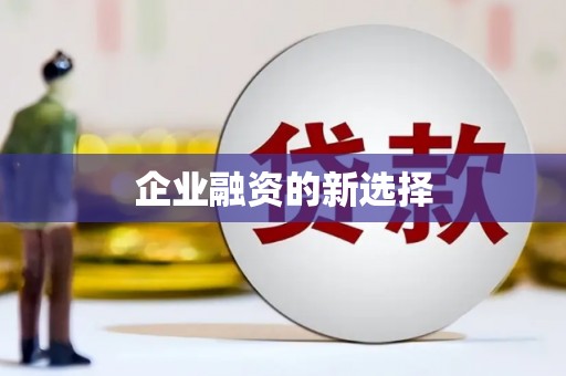 明光企业融资的新选择