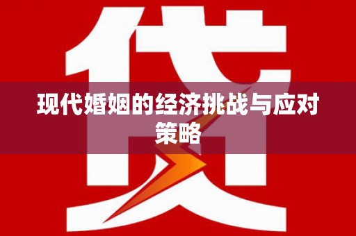 明光现代婚姻的经济挑战与应对策略