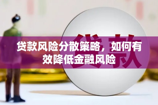 明光贷款风险分散策略，如何有效降低金融风险