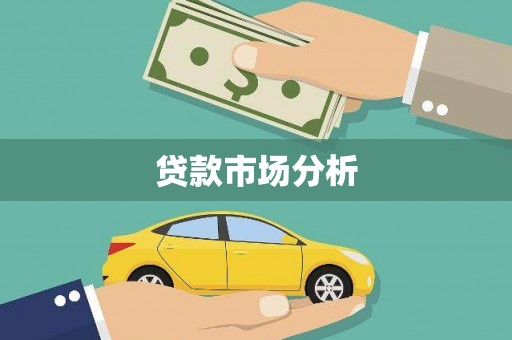 明光贷款市场分析
