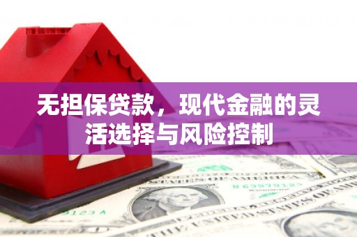 明光无担保贷款，现代金融的灵活选择与风险控制