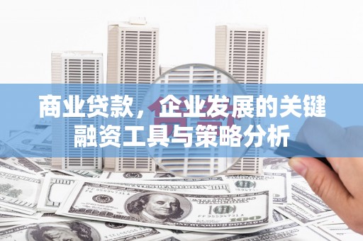 明光商业贷款，企业发展的关键融资工具与策略分析