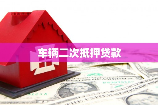 明光车辆二次抵押贷款