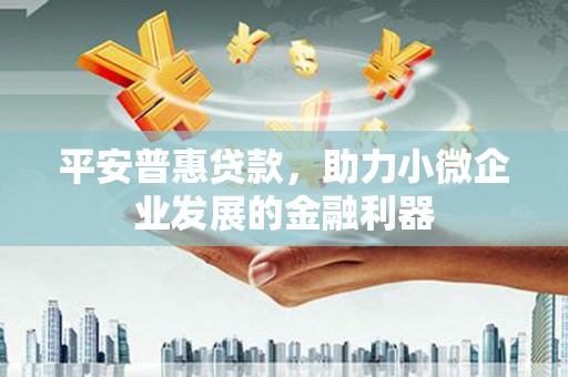 明光平安普惠贷款，助力小微企业发展的金融利器