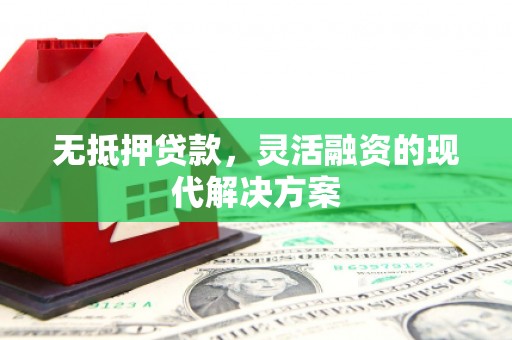 明光无抵押贷款，灵活融资的现代解决方案